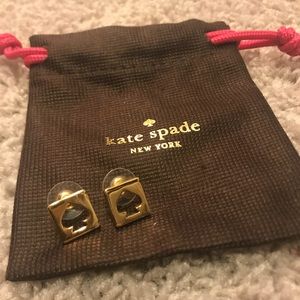 Kate Spade Gold Tone Hole Punch Studs